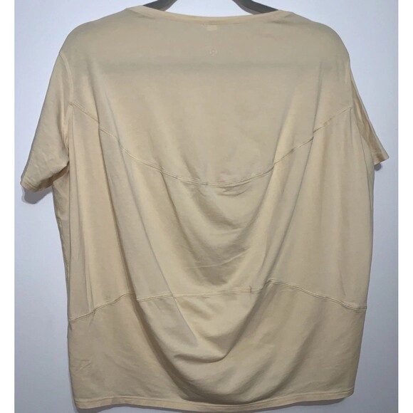 Lot of 2 Lululemon Back In Action Boat Neck Short Sleeve Relaxed Active Top Sz 2 - Picture 6 of 7